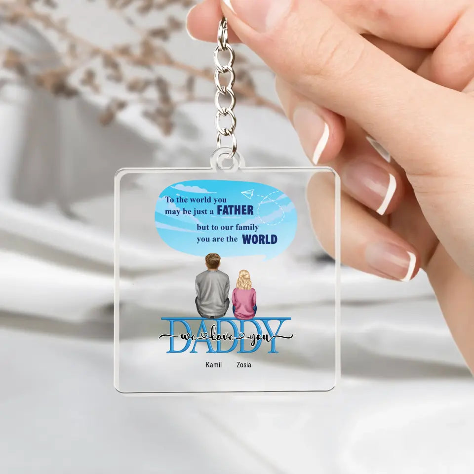 Personalized Gift For Father's Day - Acrylic glass