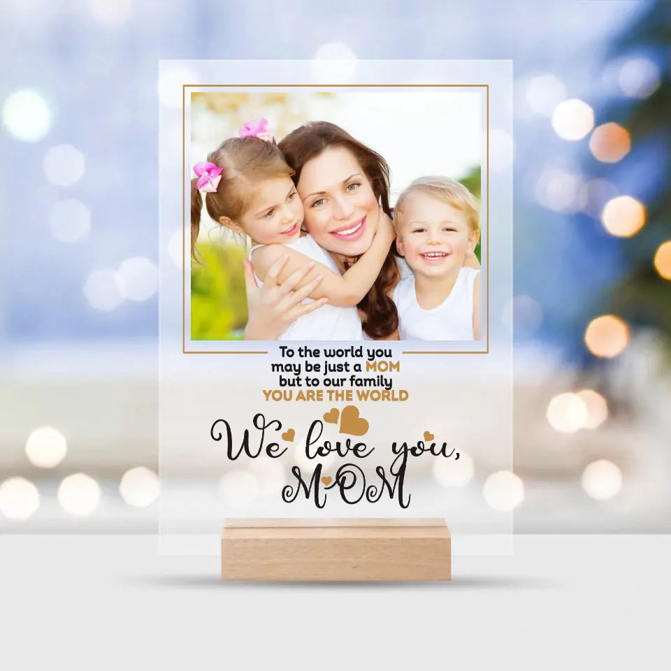 Personalized T-shirt With Your Own Photo For Mother's Day