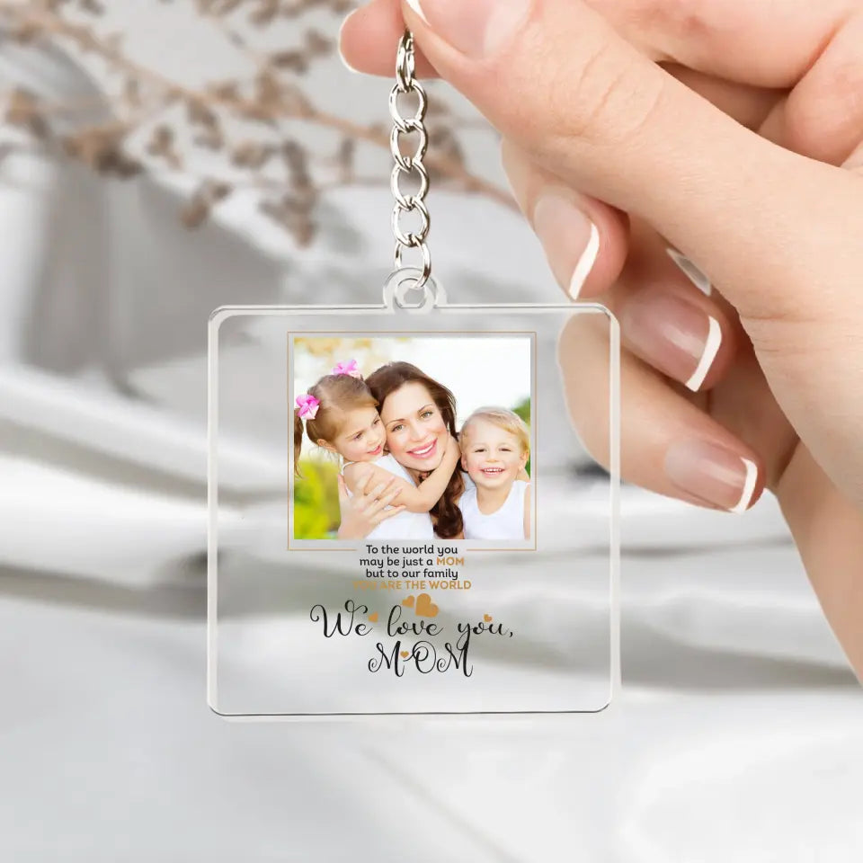 Acrylic Glass - A Gift For Mom With Your Own Photo