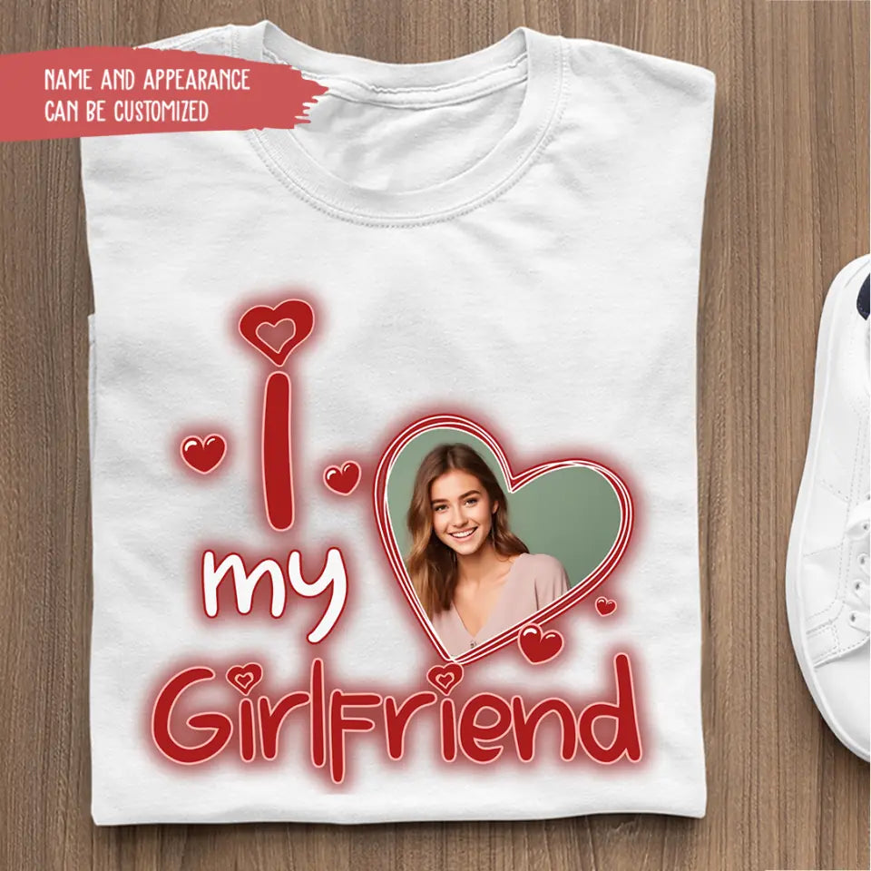 T-Shirt - I Love My Girlfriend