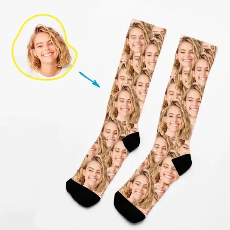 Steps With Character - Your Face, Your Socks