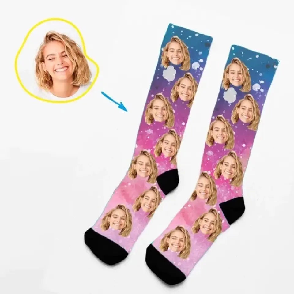 Star Socks - Your Smile In Space