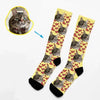 Warm Patterns - Socks With Your Photo