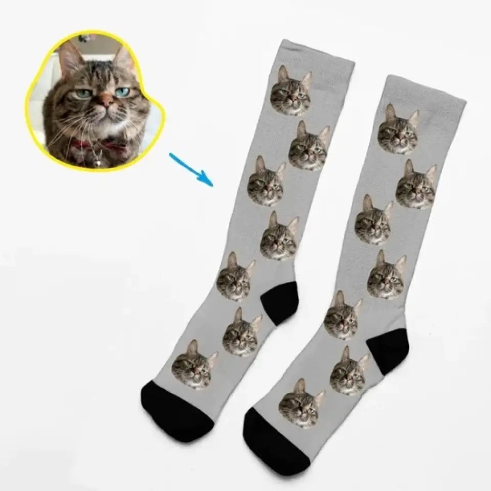 Socks With Beloved Pet