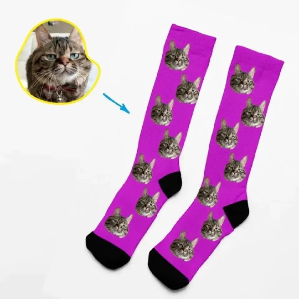 Socks With Beloved Pet