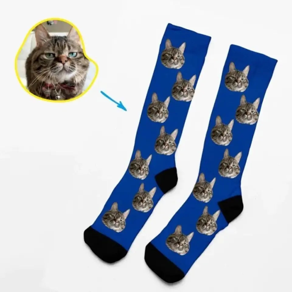 Socks With Beloved Pet