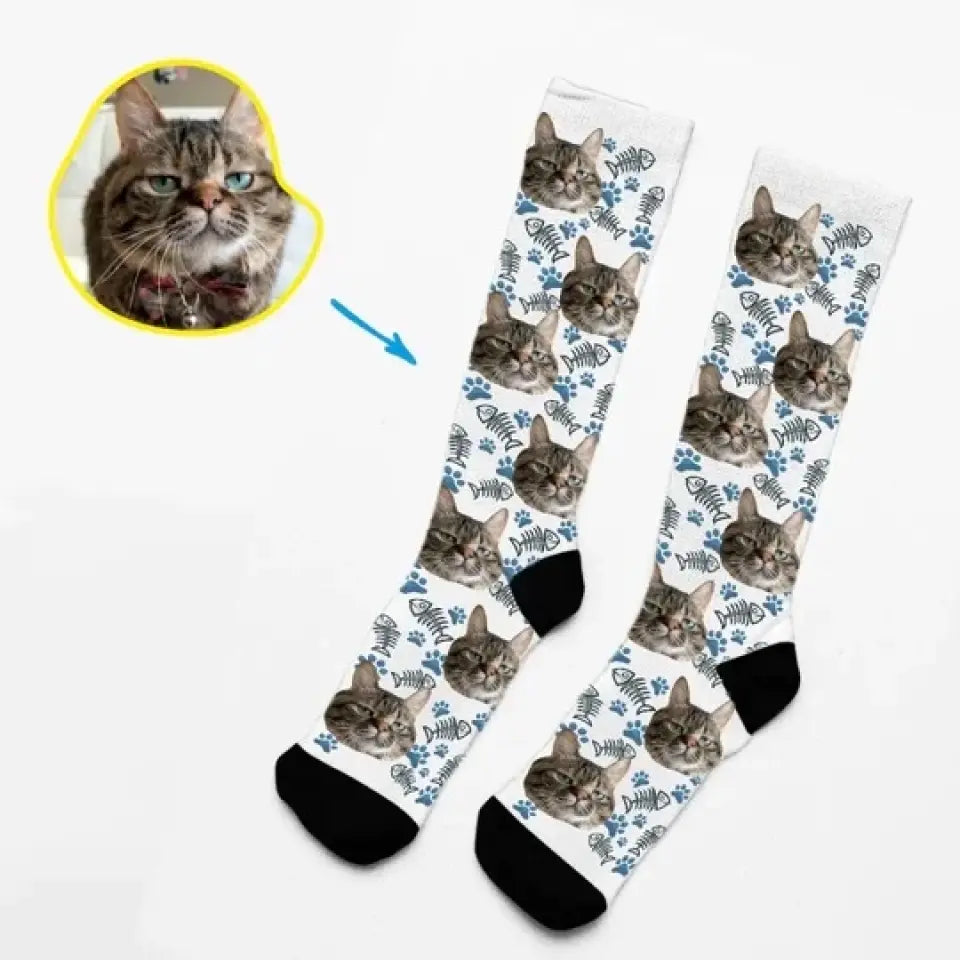 Feline Elegance - Socks With Your Kitten