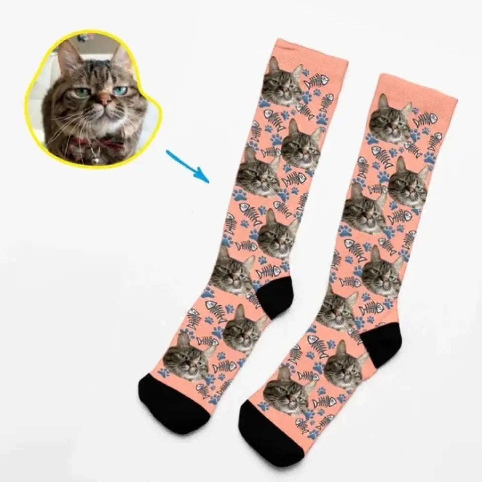 Feline Elegance - Socks With Your Kitten