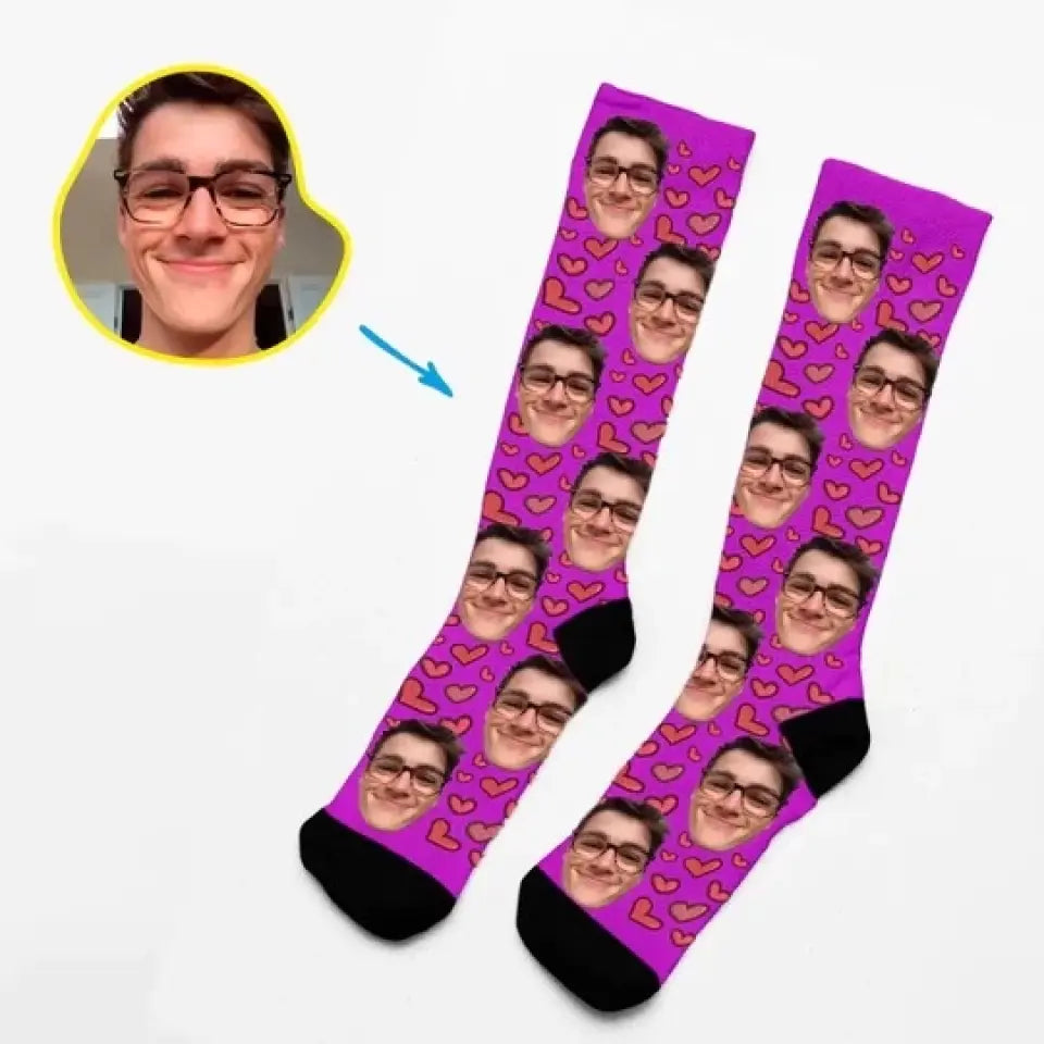 Personal Touch - Socks With Personalized Portrait