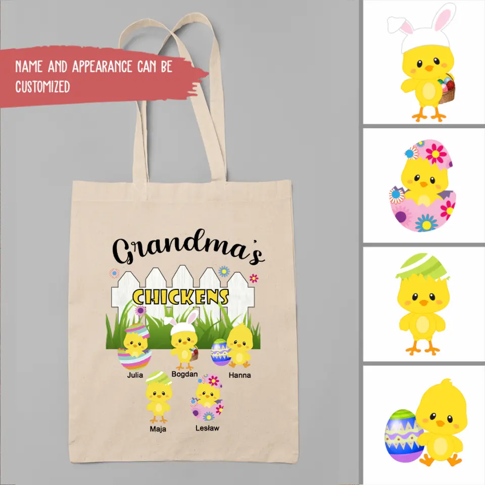 Tote Bag - Chickens