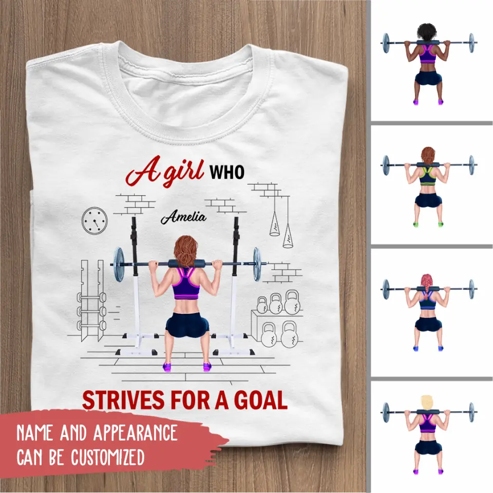 A Girl Who Strives For A Goal