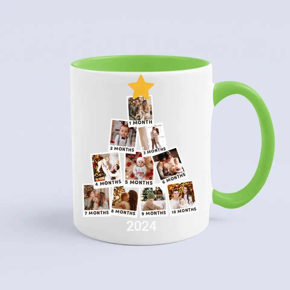 Christmas Tree Decoration With Your Own Photo