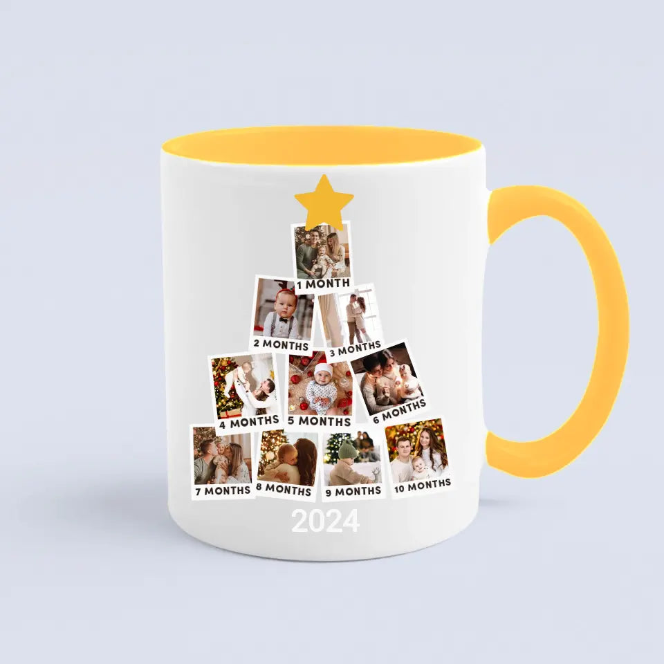 Christmas Tree Decoration With Your Own Photo