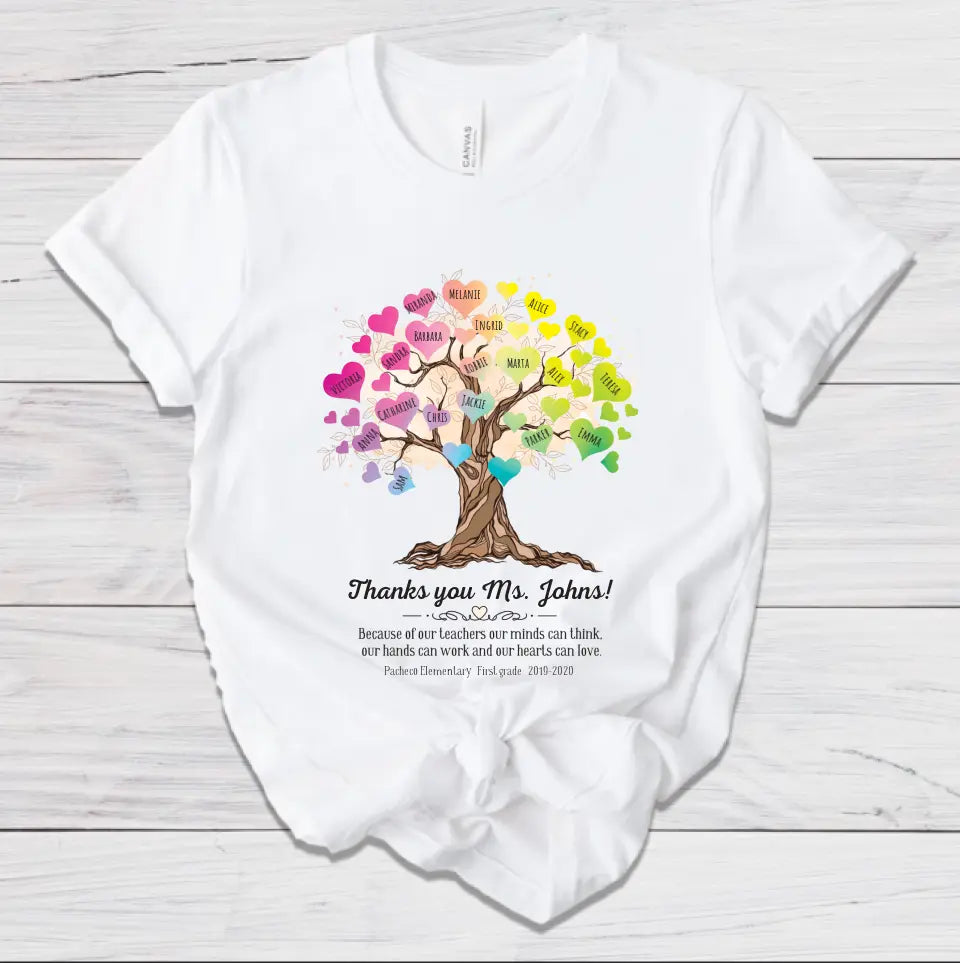 Personalized Gift For Teacher's Day - T-Shirt