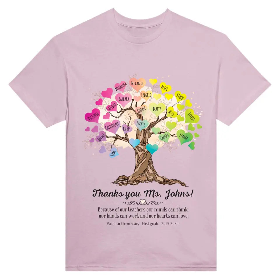 Personalized Gift For Teacher's Day - T-Shirt