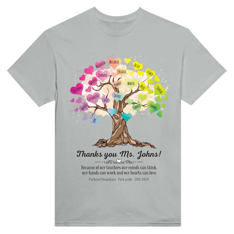 Personalized Gift For Teacher's Day - T-Shirt