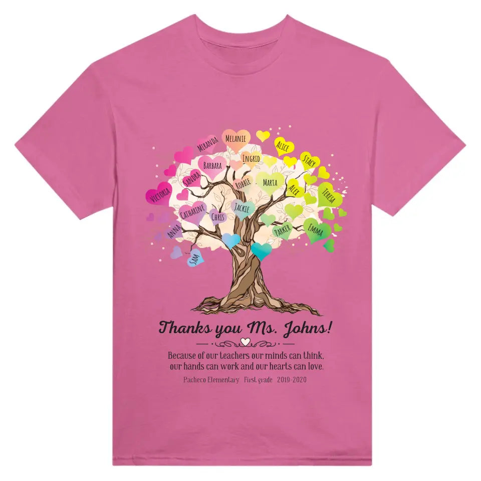 Personalized Gift For Teacher's Day - T-Shirt