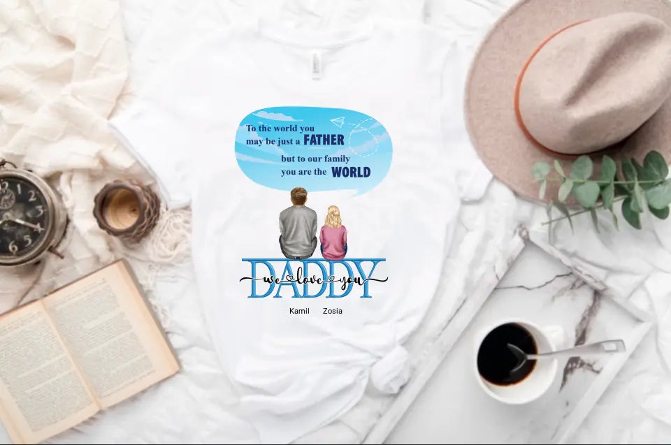 Personalized Gift For Father's Day - T-shirt