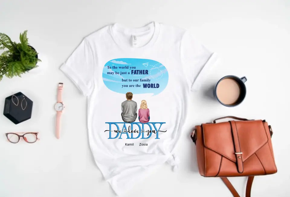 Personalized Gift For Father's Day - T-shirt