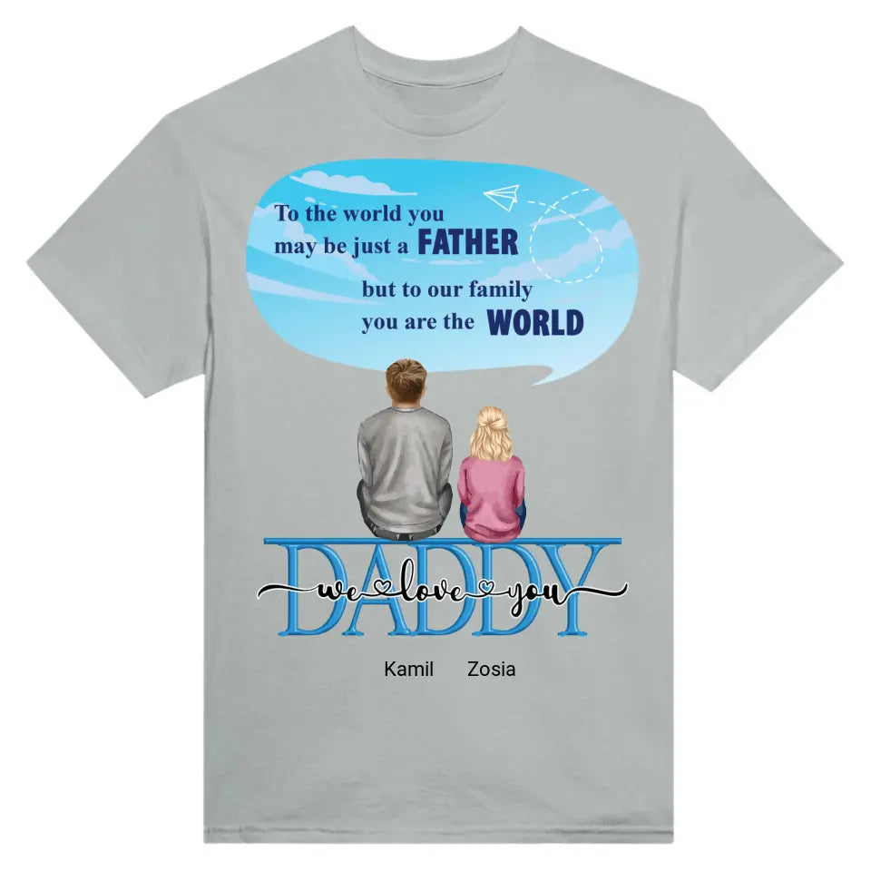 Personalized Gift For Father's Day - T-shirt