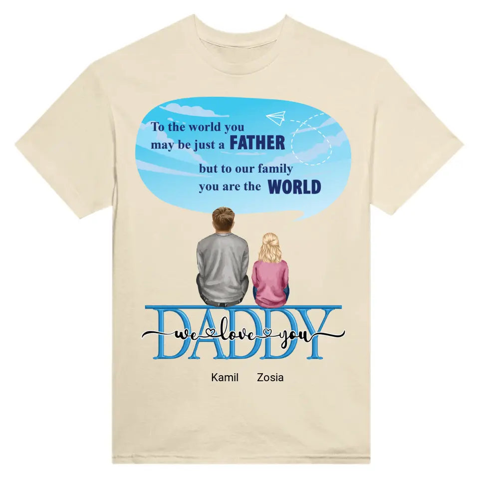 Personalized Gift For Father's Day - T-shirt