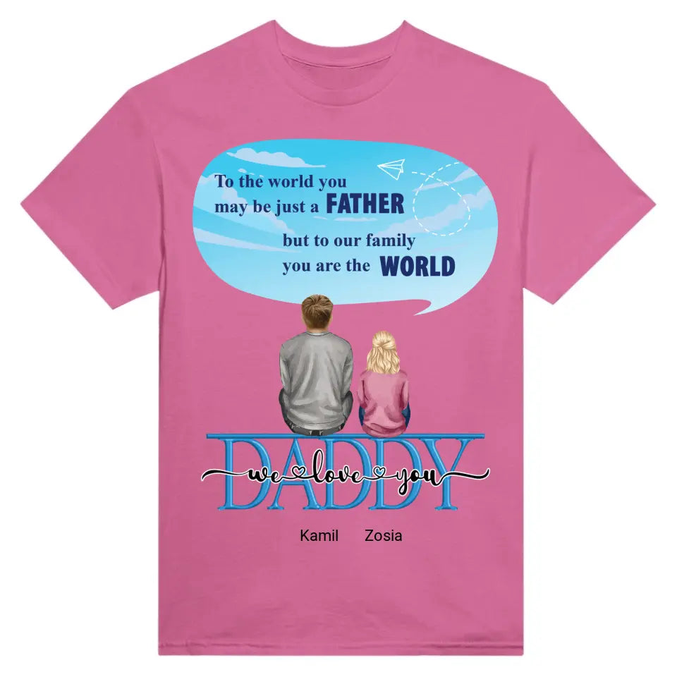 Personalized Gift For Father's Day - T-shirt