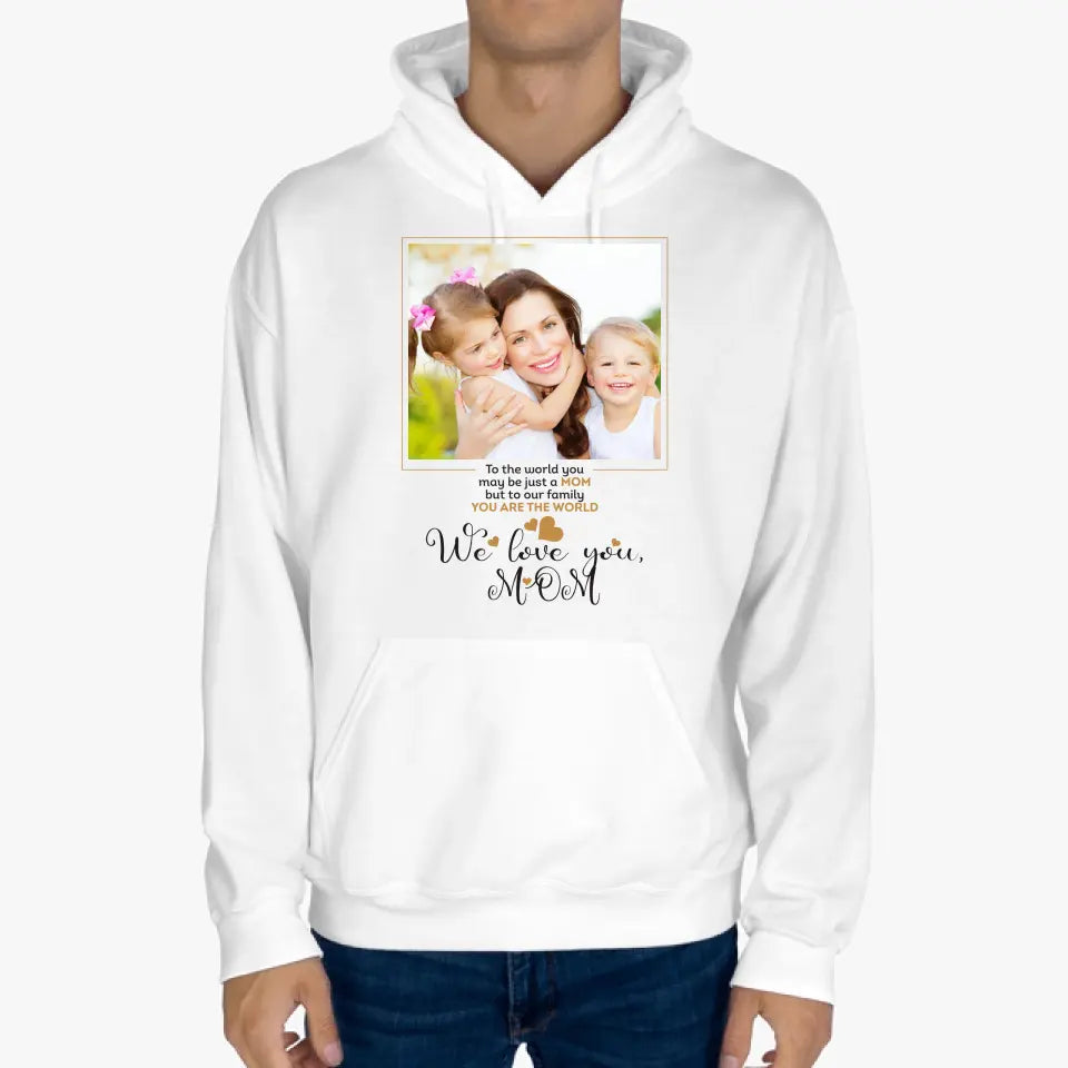 Personalized T-shirt With Your Own Photo For Mother's Day