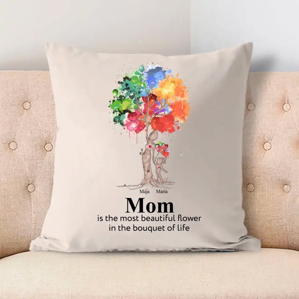 Mom Is The Most Beautiful Flower In The Bouquet Of Life