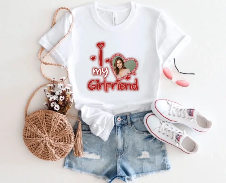 T-Shirt - I Love My Girlfriend