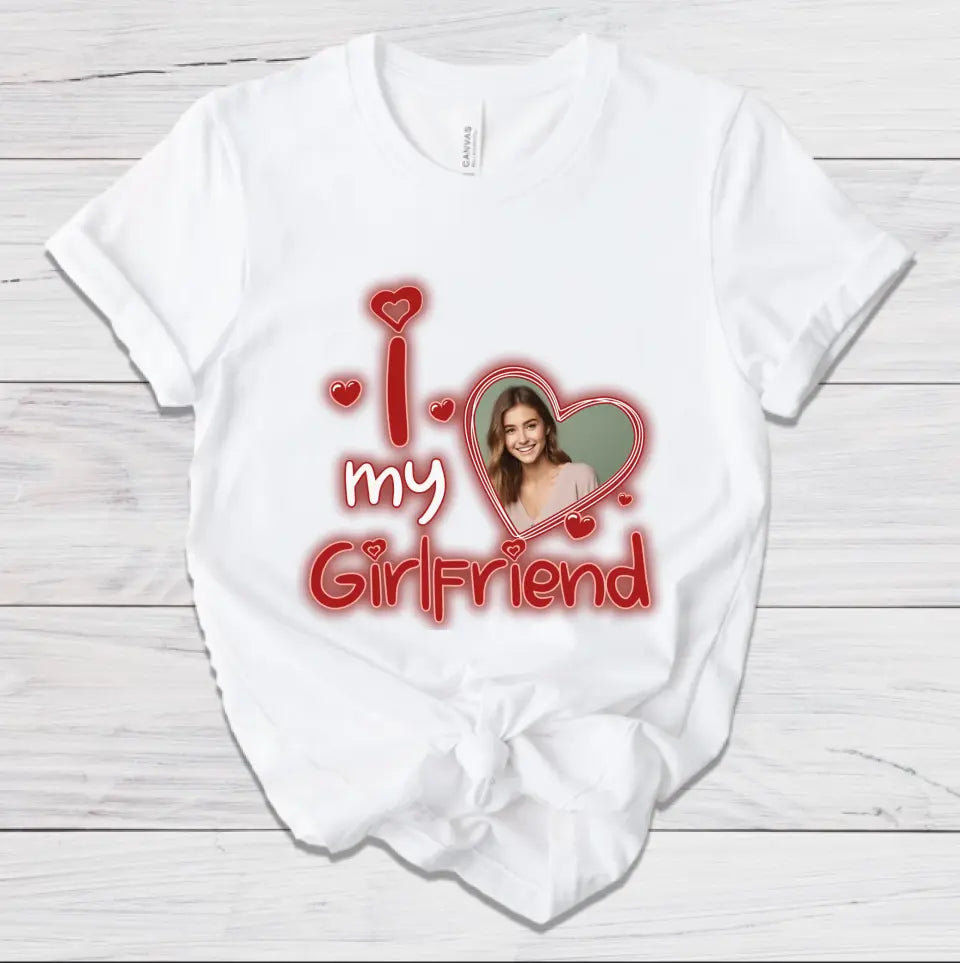 T-Shirt - I Love My Girlfriend