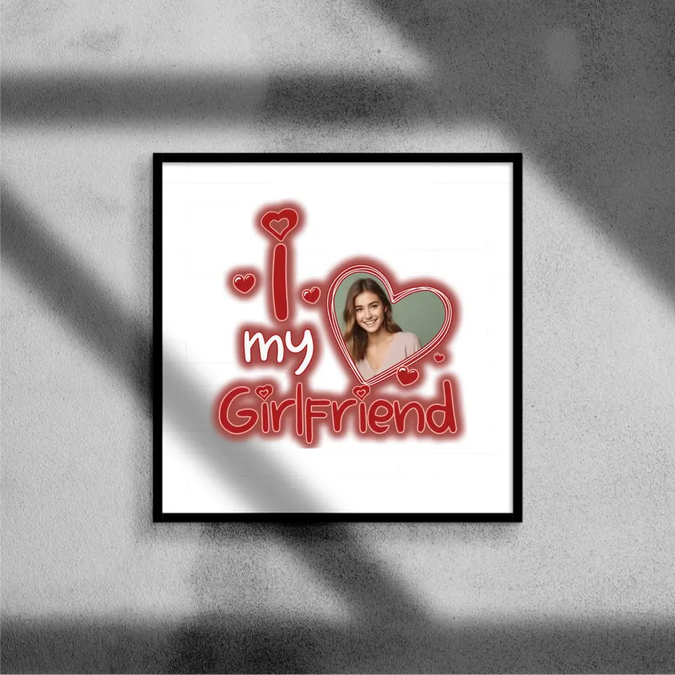 T-Shirt - I Love My Girlfriend