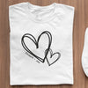 T-Shirt - In Love Hearts