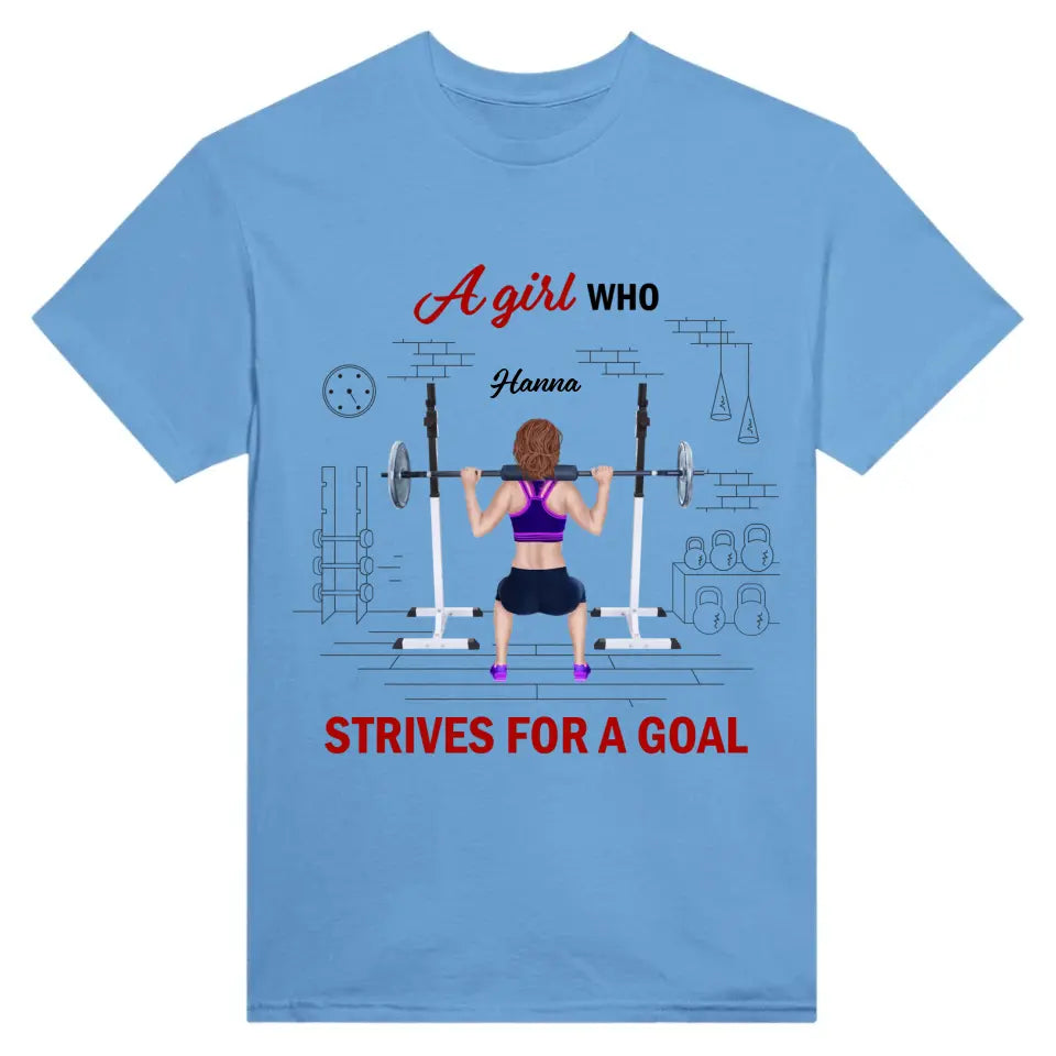 A Girl Who Strives For A Goal