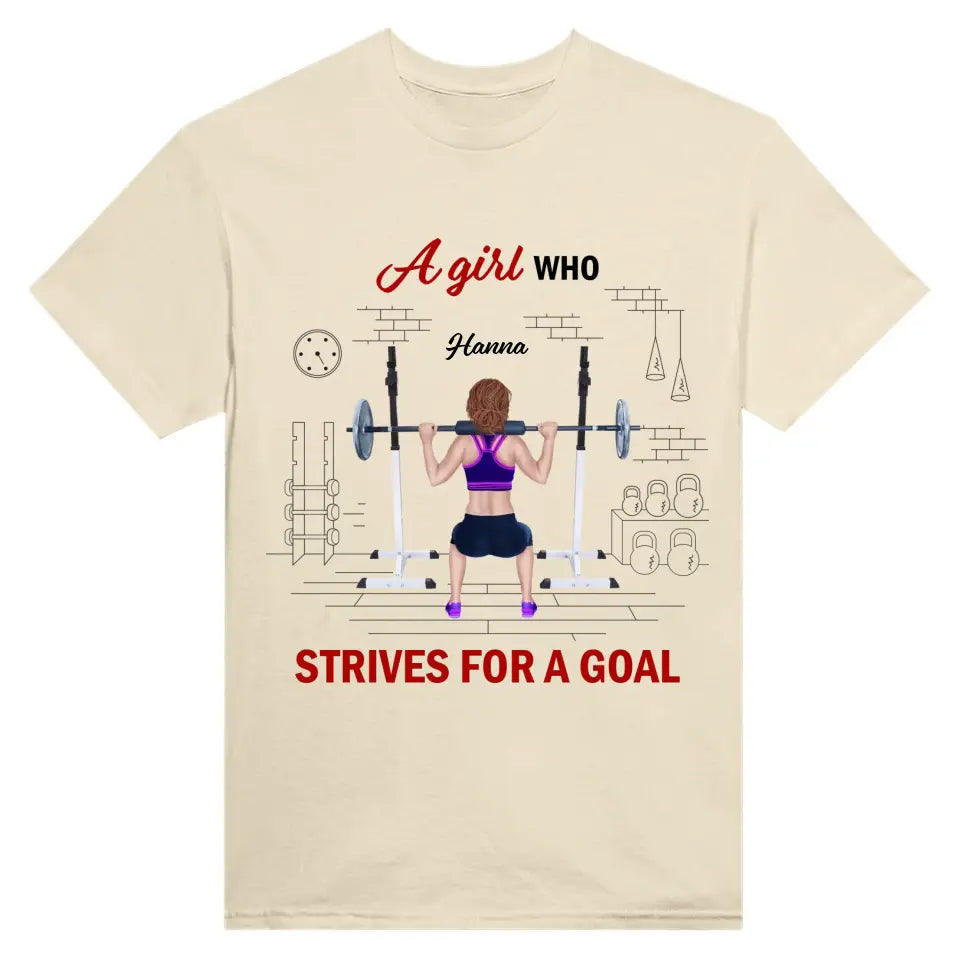 A Girl Who Strives For A Goal