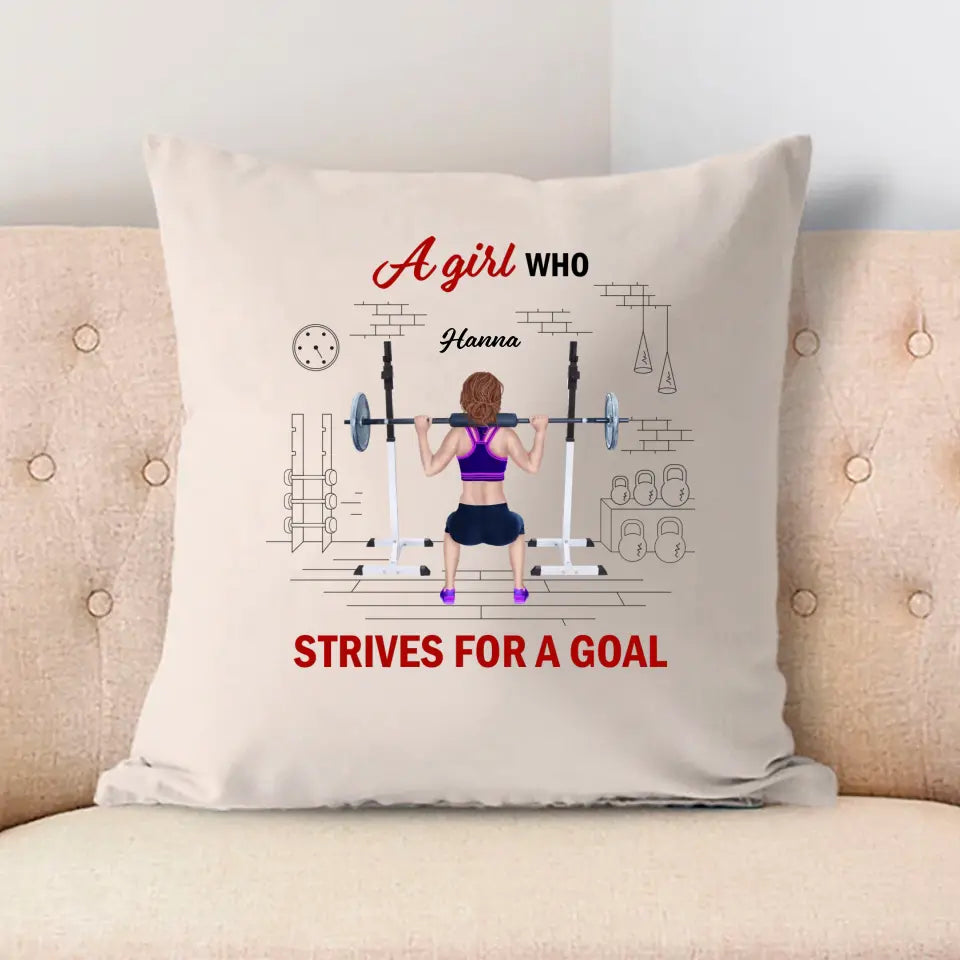 A Girl Who Strives For A Goal