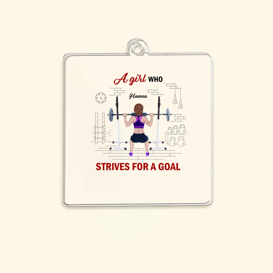 A Girl Who Strives For A Goal