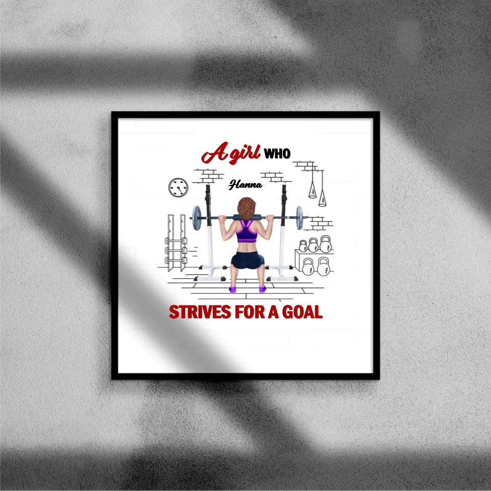 A Girl Who Strives For A Goal