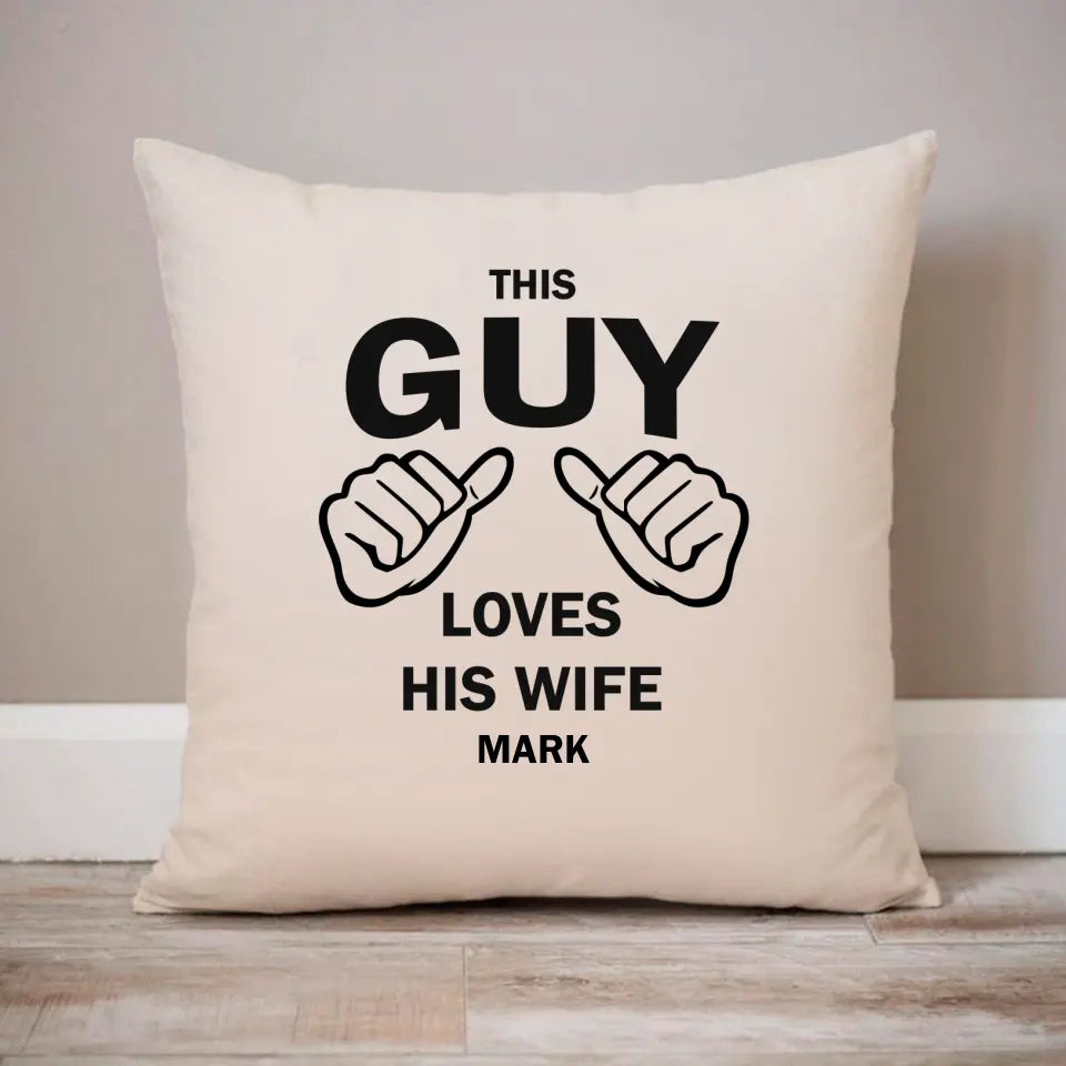 This Guy Loves His Wife