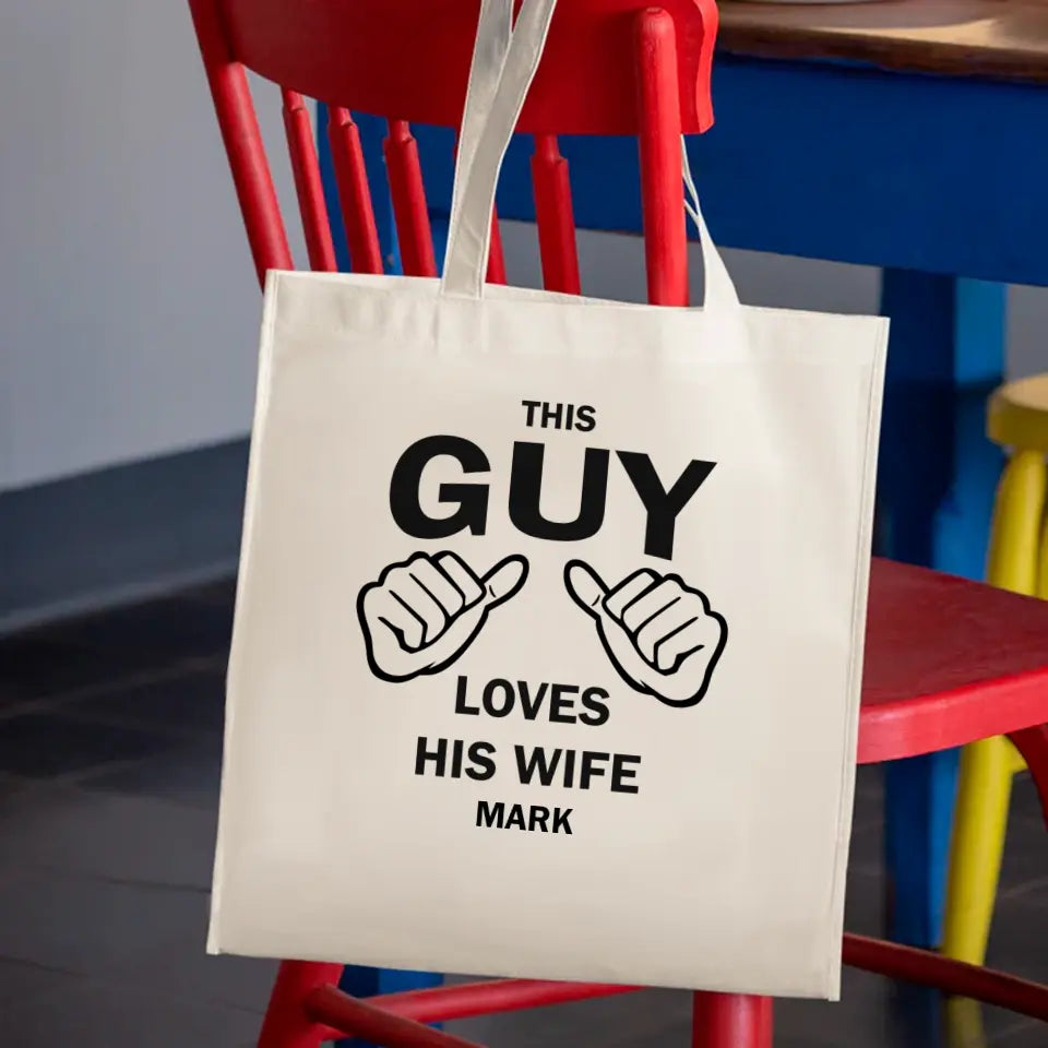 This Guy Loves His Wife