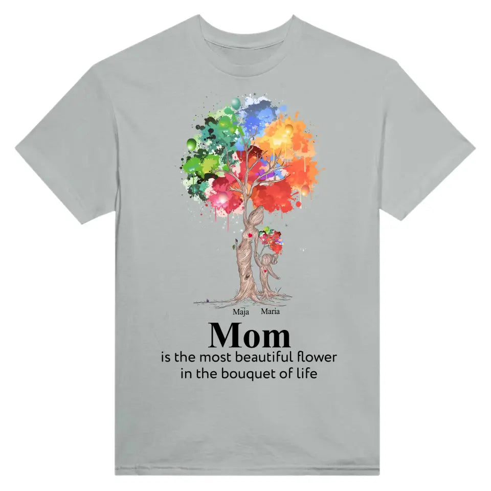 Mom Is The Most Beautiful Flower In The Bouquet Of Life