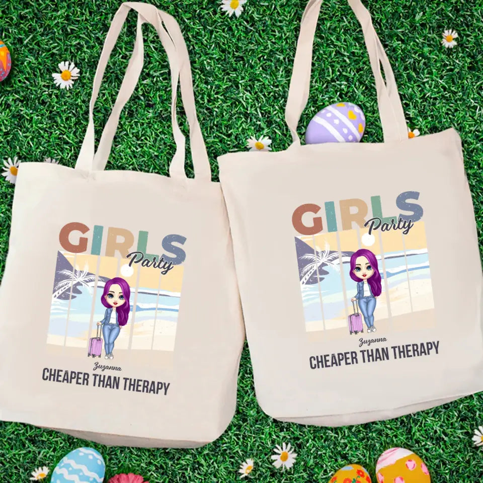 Bag - Girl Party. Cheaper Than Therapy