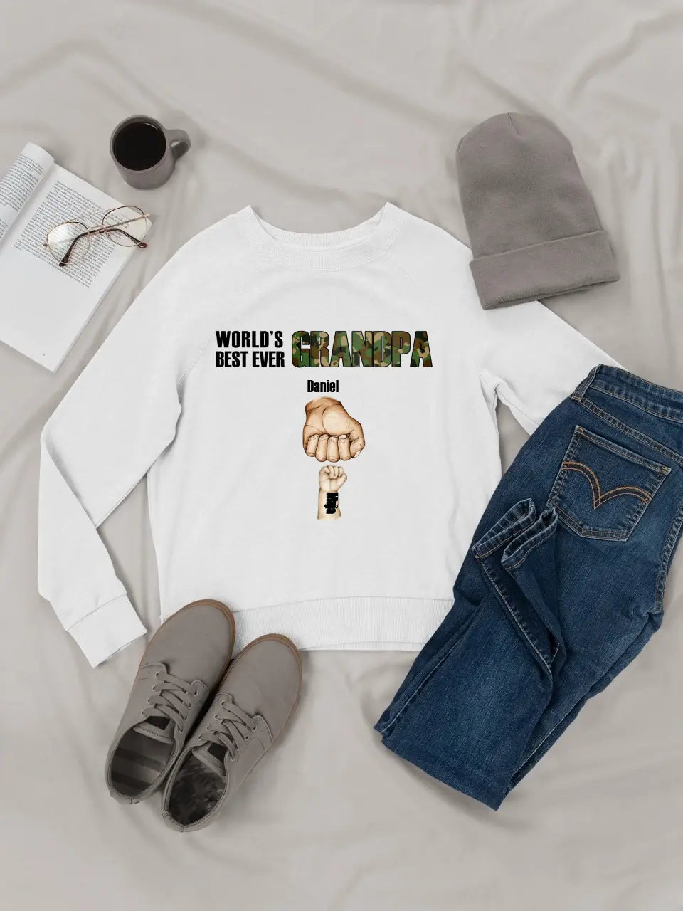 T-Shirt -  World’s Best Grandpa Ever