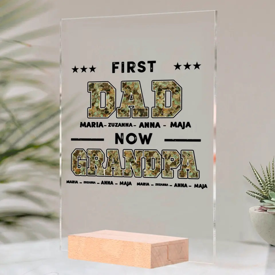 T-Shirt - First Dad Now Grandpa