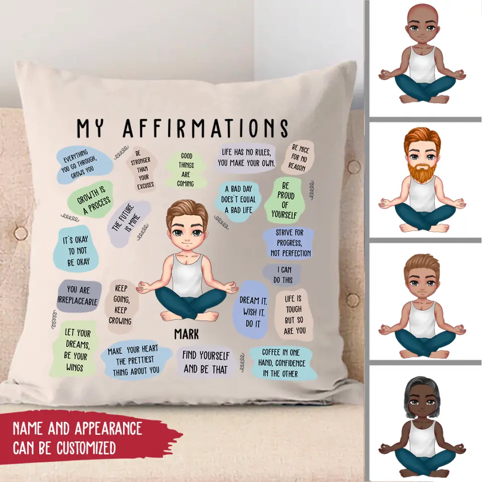 Pillow Case - My Affirmations