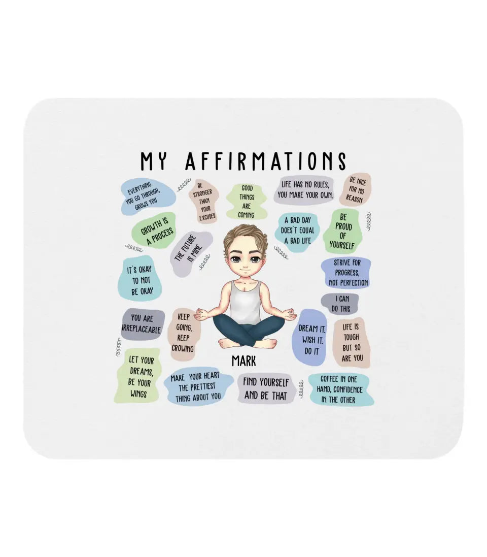 Acrylic glass - My Affirmations