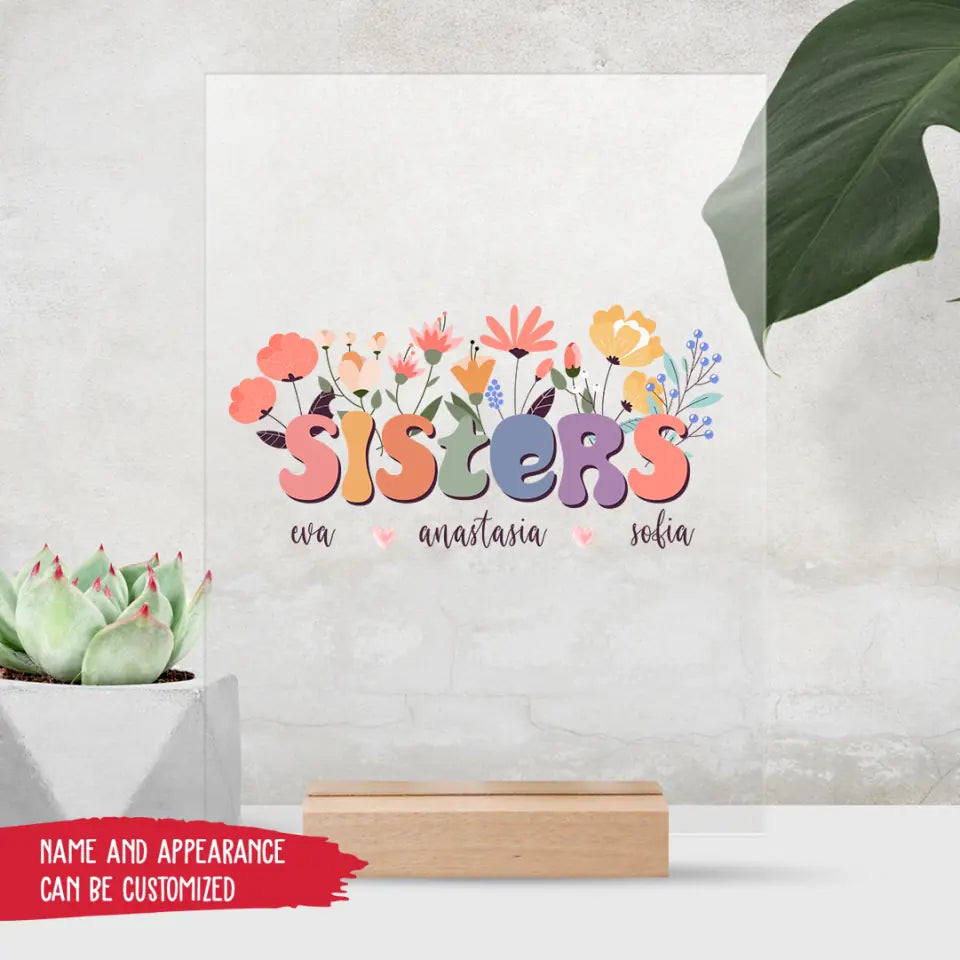 Acrylic glass - Sisters