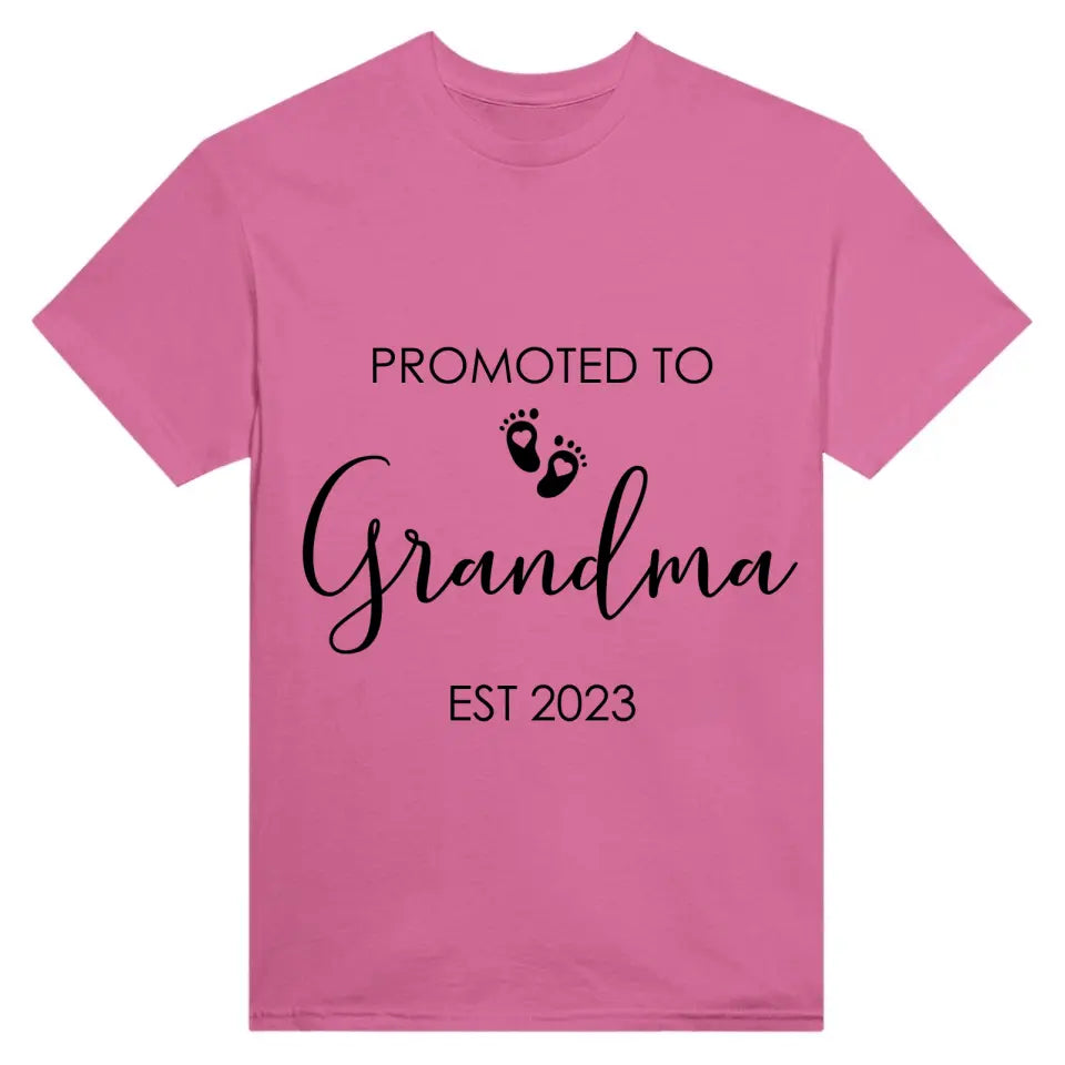 T-Shirt -  Promoted To Grandma