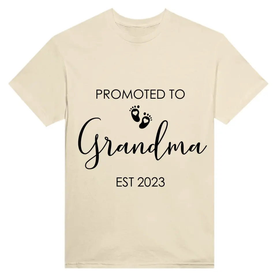 T-Shirt -  Promoted To Grandma