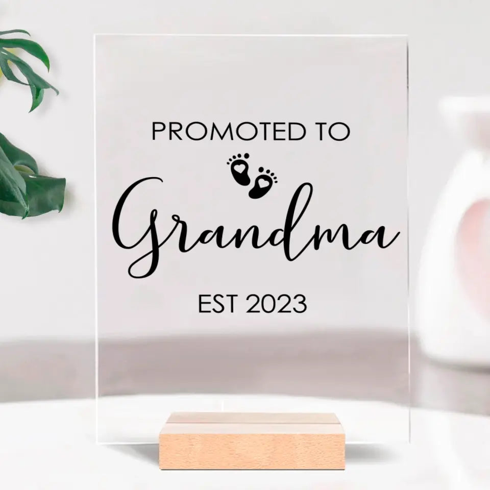 Pillow Case -  Promoted To Grandma