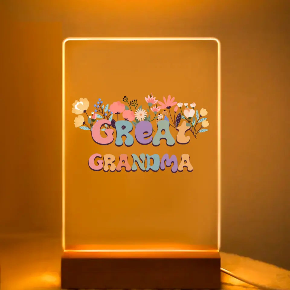 Acrylic glass - Great Grandma